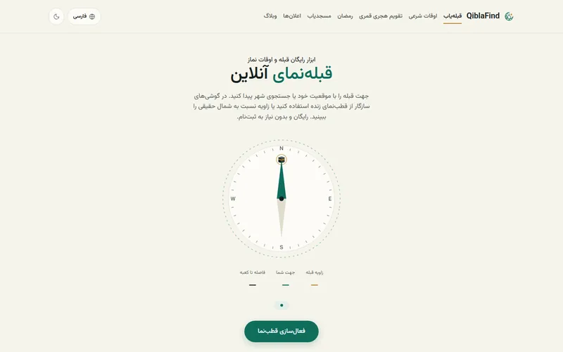 قبله نما آنلاین